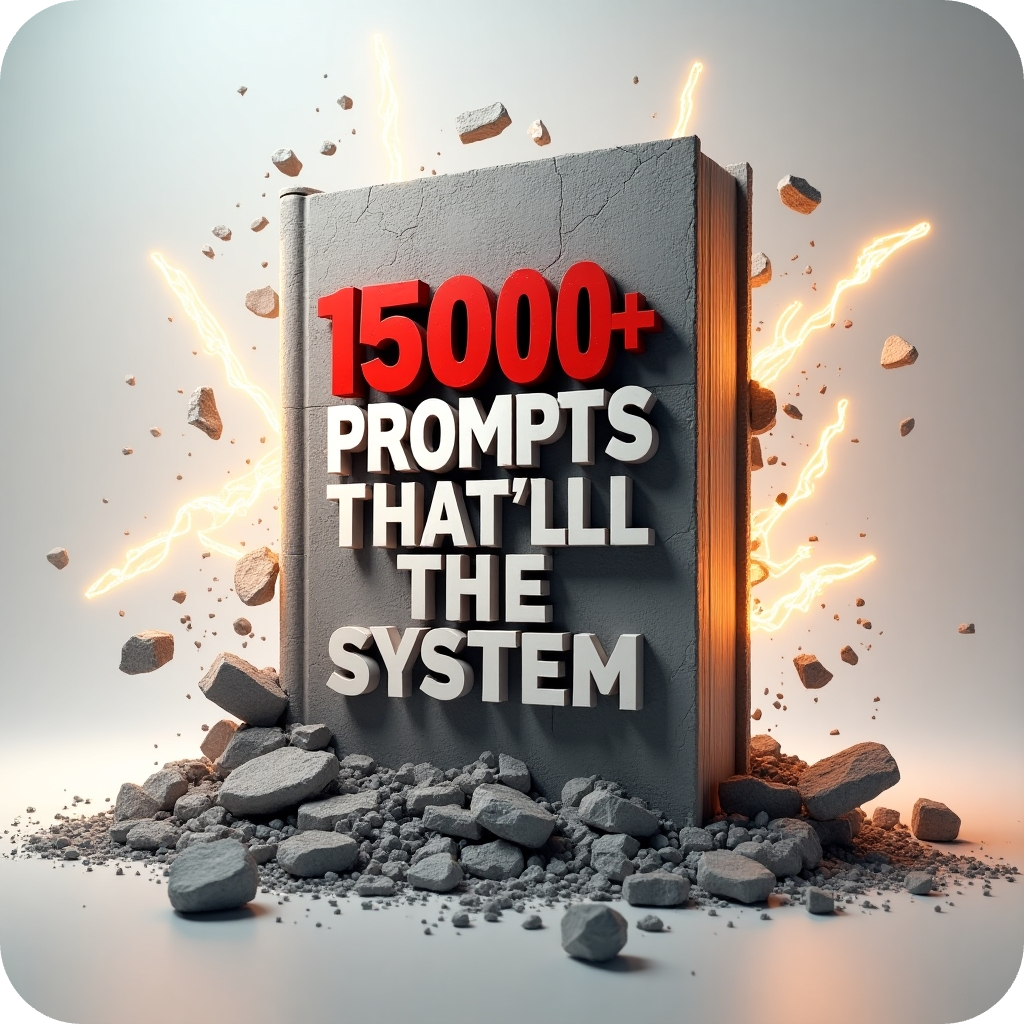 15,000+ AI Prompts That'll Break The System